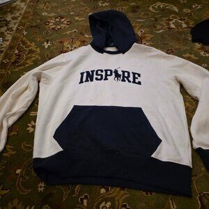 polo ralph lauren hoodie inspire blue/white Excellent medium